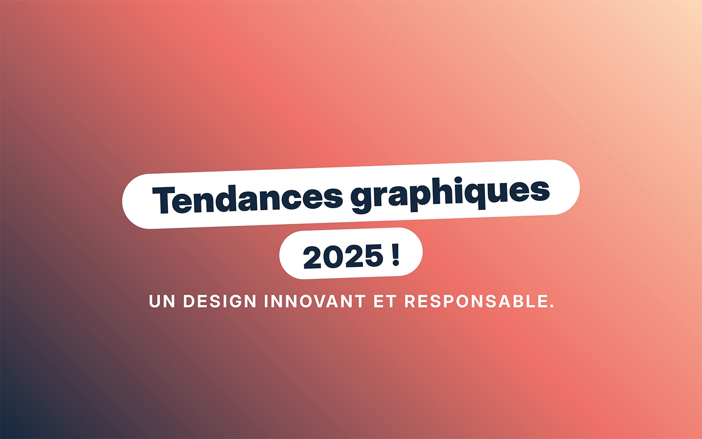 Vignette Tendances 2025 Actualités design graphique